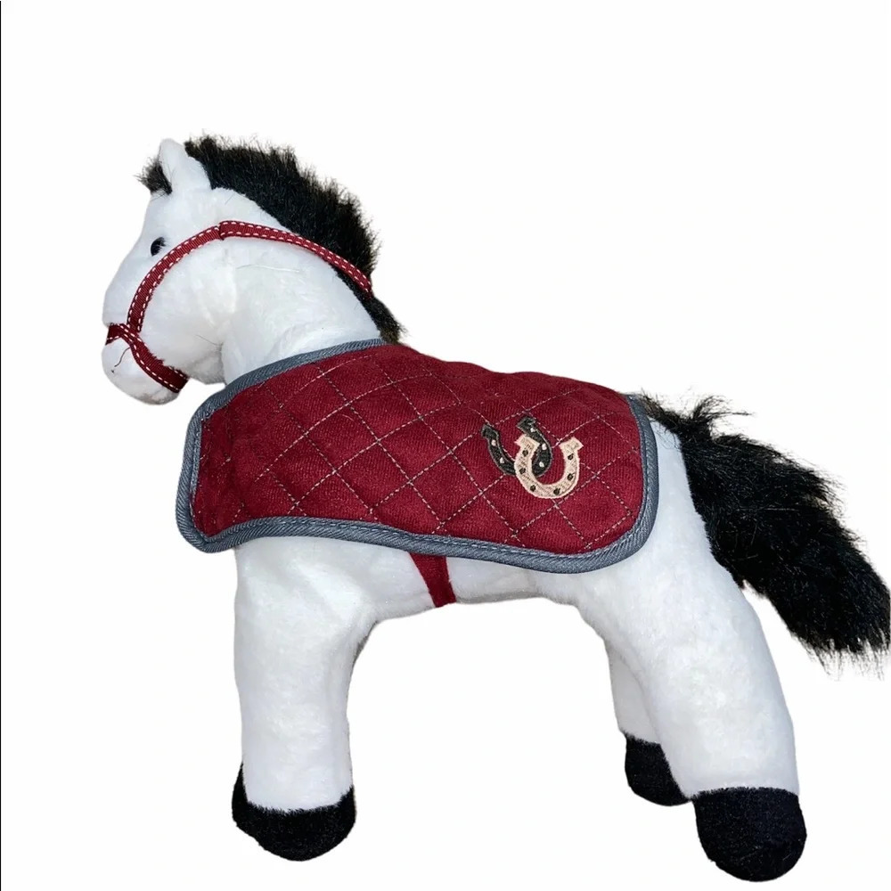Hugfun professional show horse plush with reins